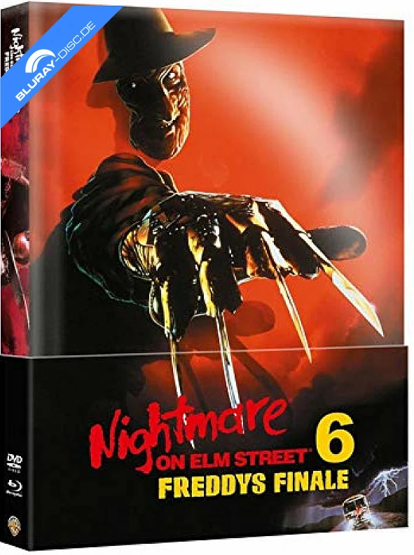 Freddys Finale – Nightmare on Elm Street 6 · Warner Home Video / ELEA-Media · Wattierte Limited Mediabook Edition