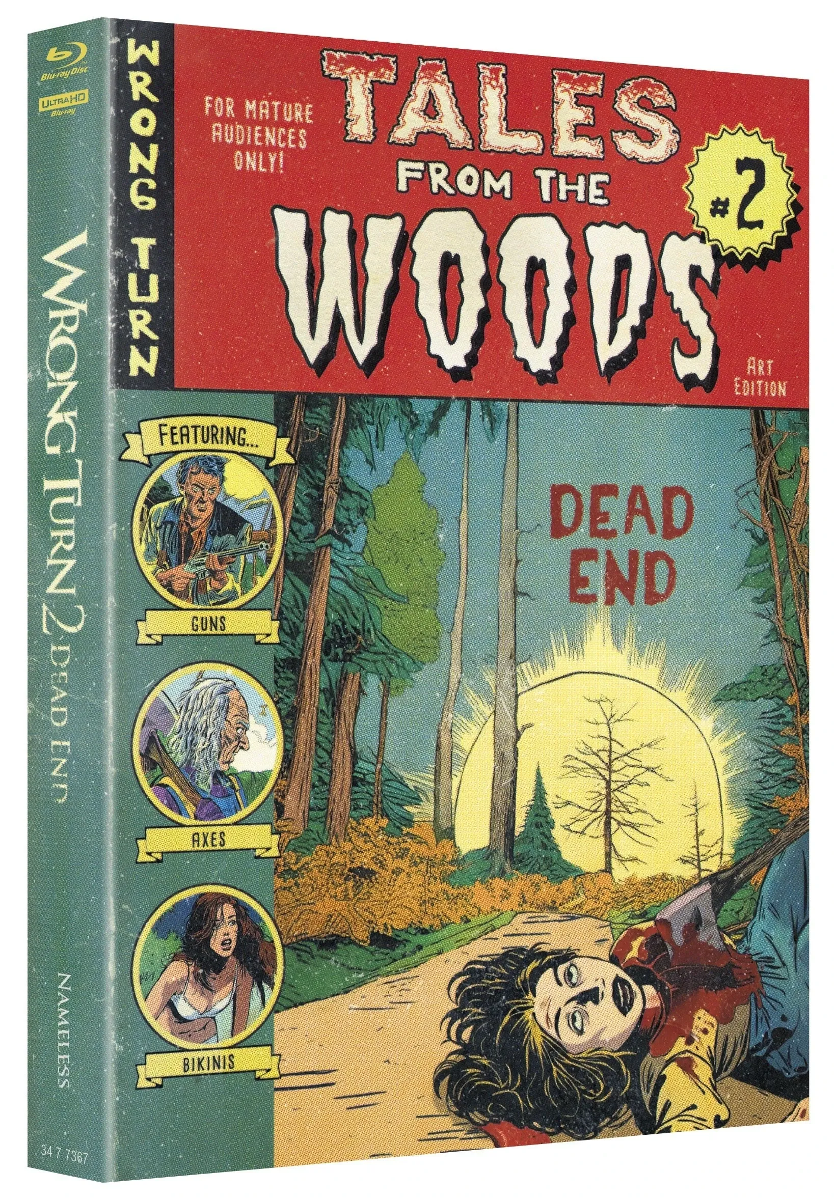 Wrong Turn 2: Dead End · Nameless Media · Cover D – Comic