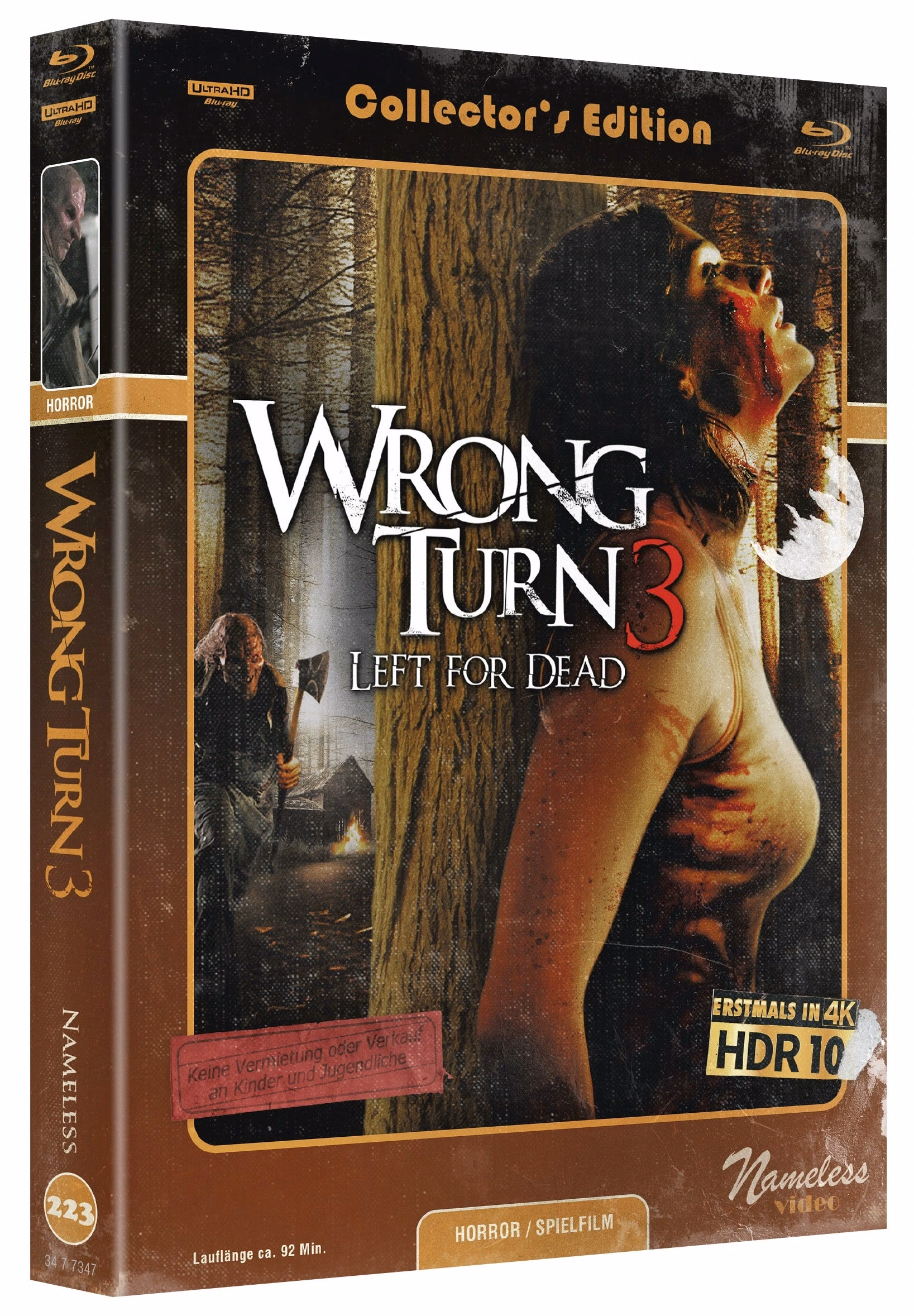 Wrong Turn 3: Left for Dead · Nameless Media · Cover C – Retro