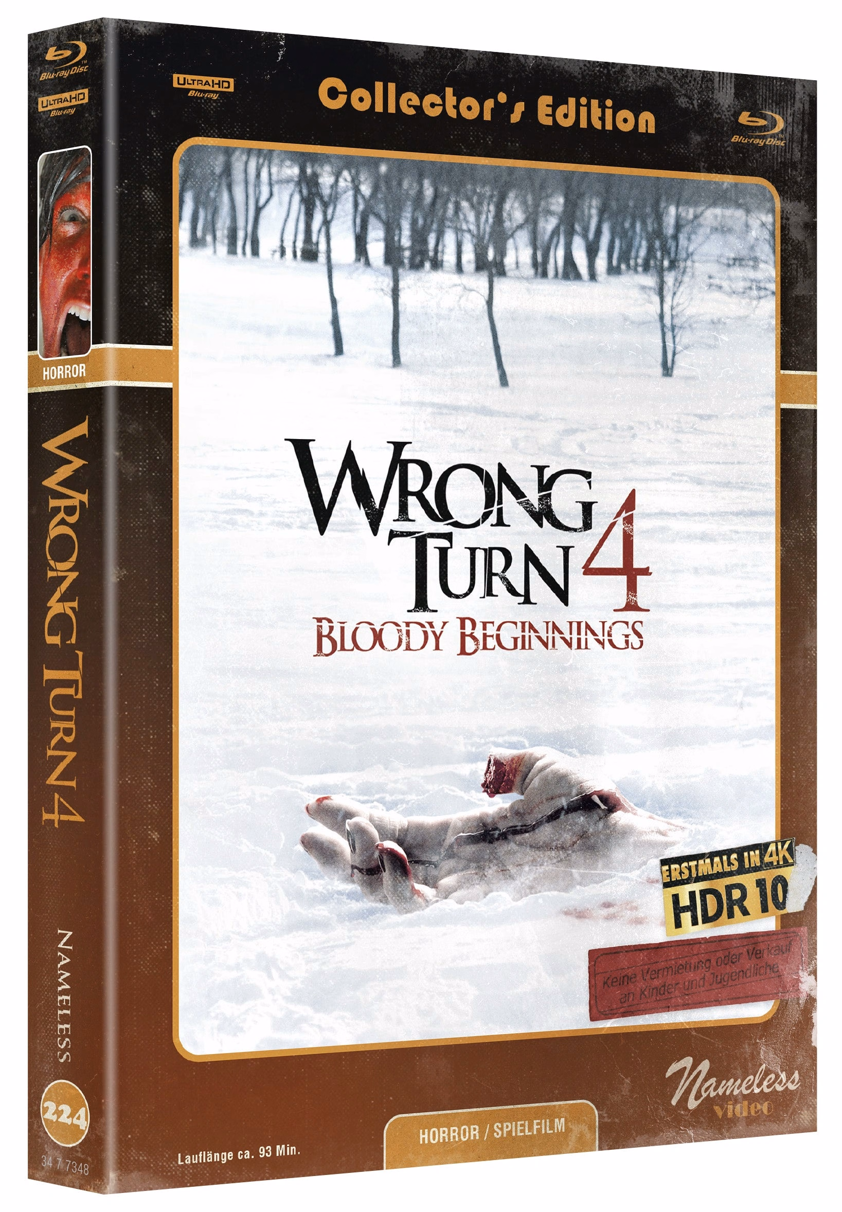 Wrong Turn 4: Bloody Beginnings · Nameless Media · Cover C – Retro