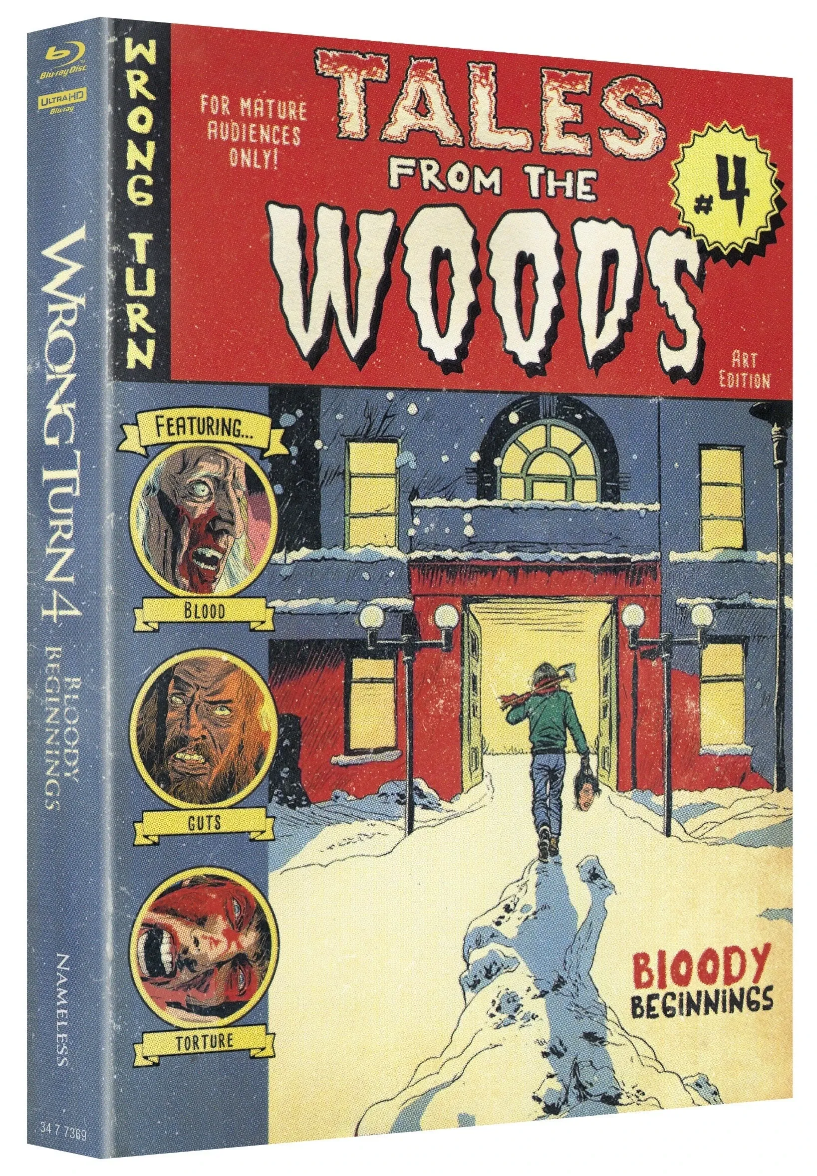 Wrong Turn 4: Bloody Beginnings · Nameless Media · Cover D – Comic