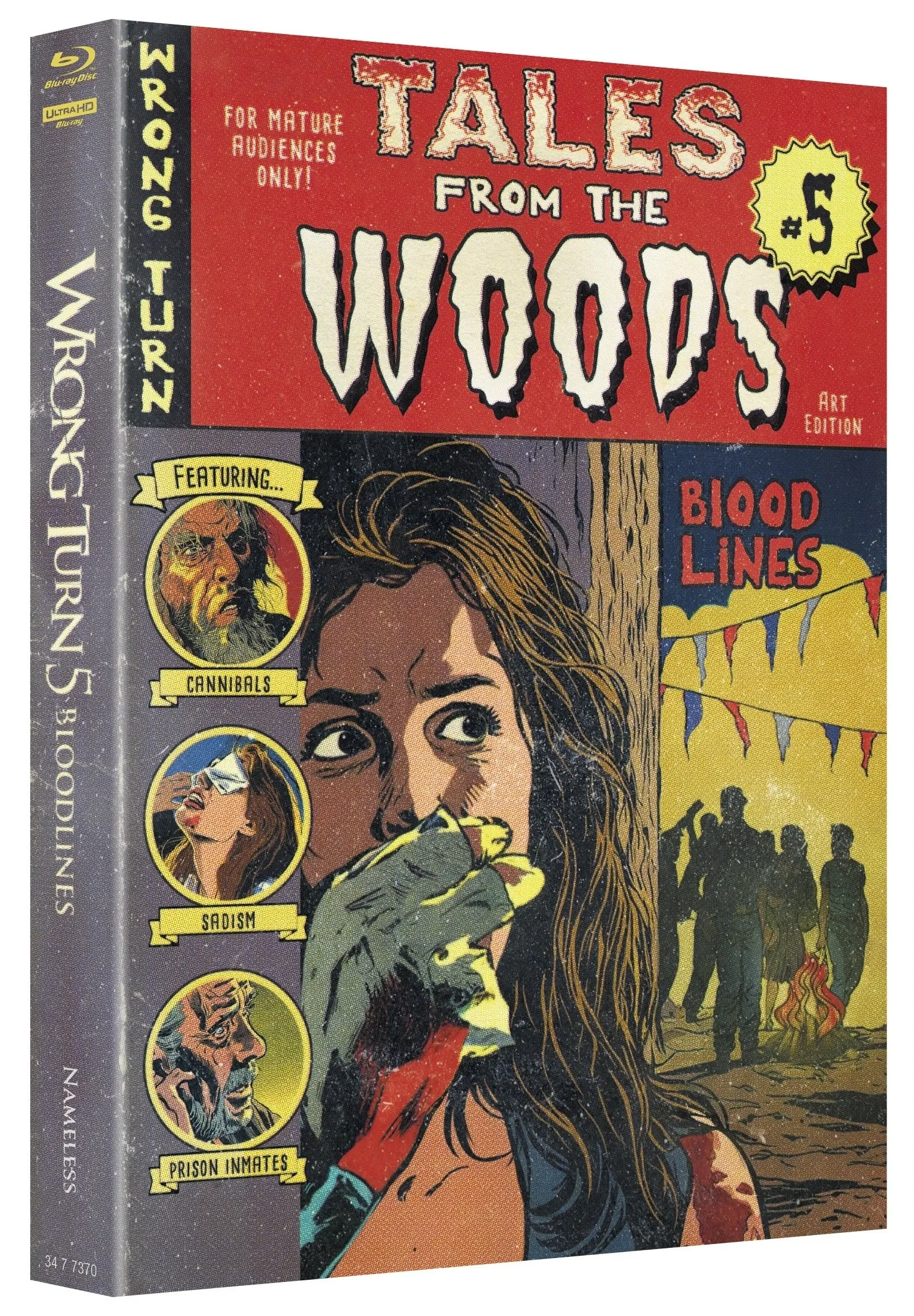 Wrong Turn 5: Bloodlines · Nameless Media · Cover D – Comic