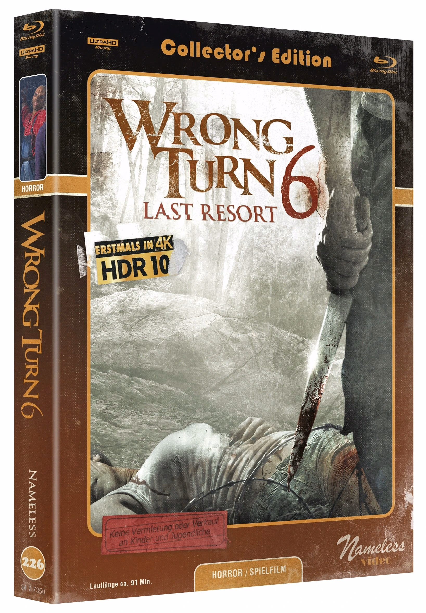 Wrong Turn 6: Last Resort · Nameless Media · Cover C – Retro