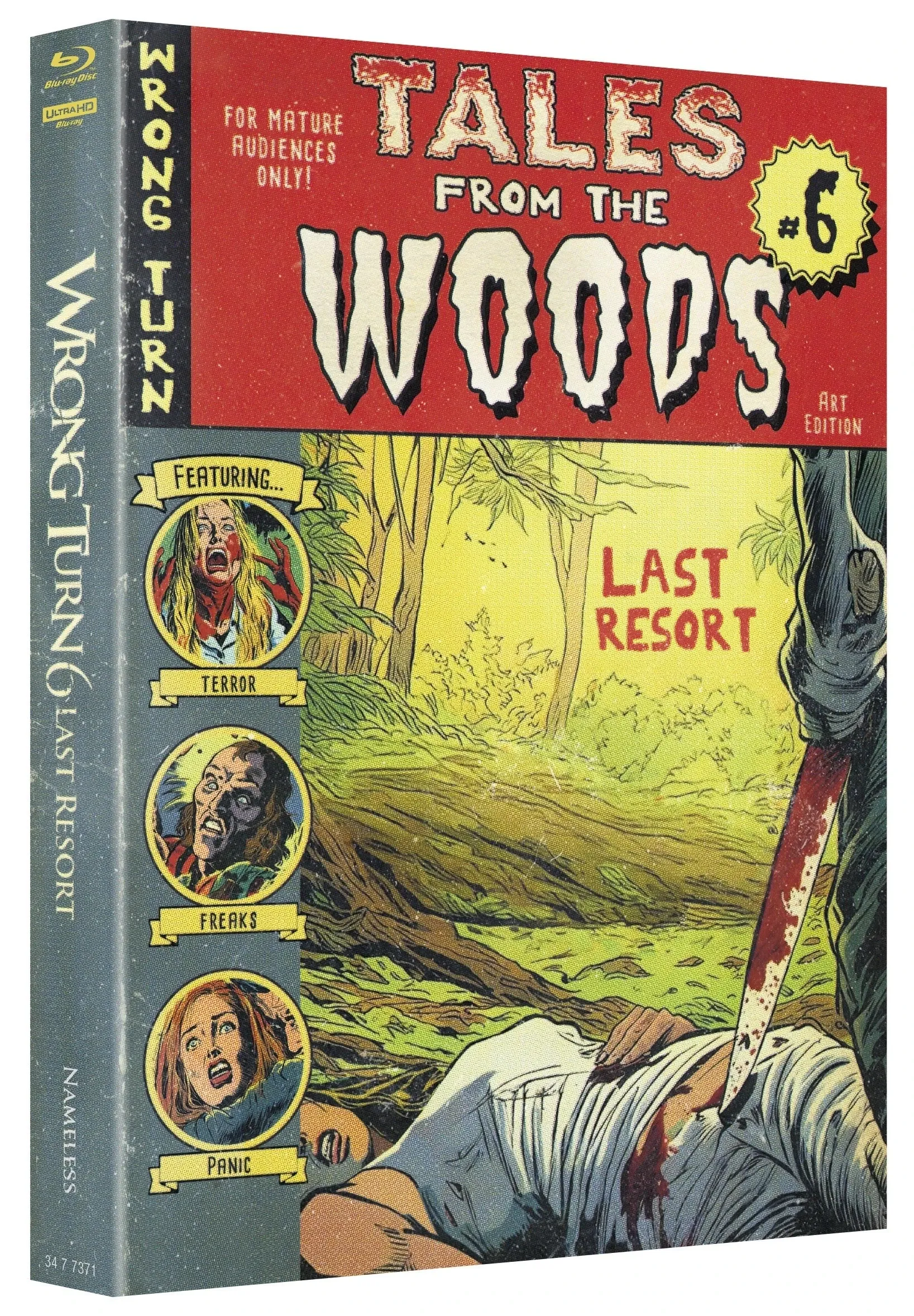 Wrong Turn 6: Last Resort · Nameless Media · Cover D – Comic