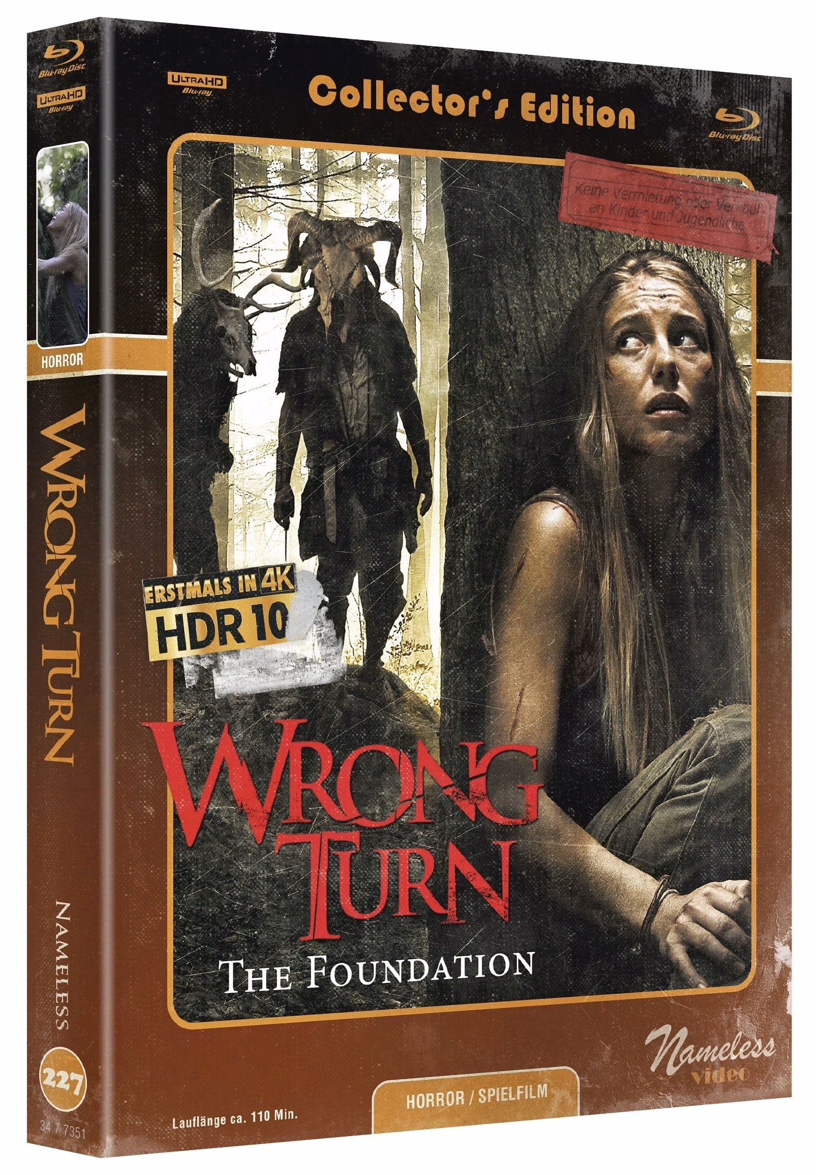 Wrong Turn – The Foundation · Nameless Media · Cover C – Original/Retro