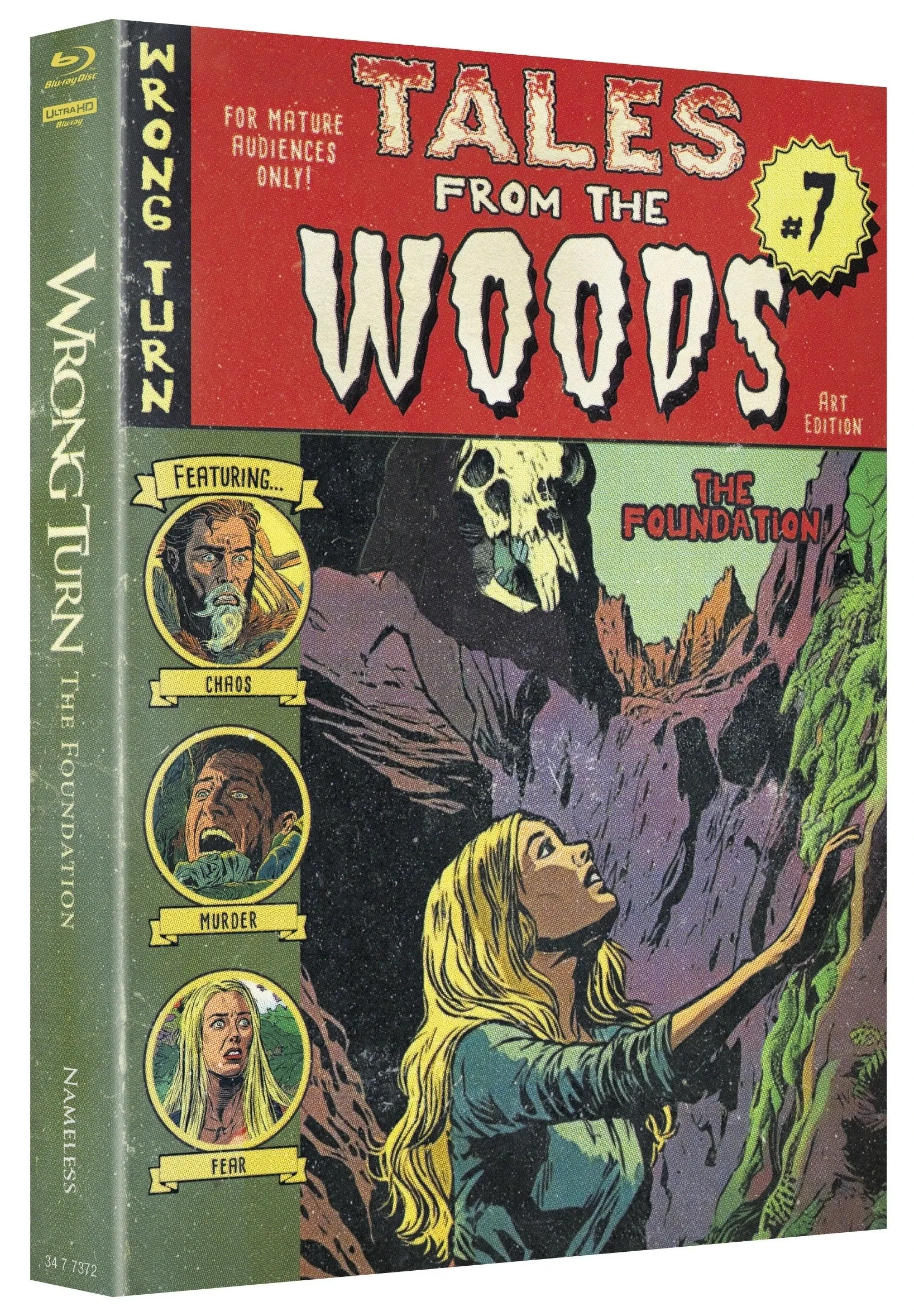 Wrong Turn – The Foundation · Nameless Media · Cover D – Comic