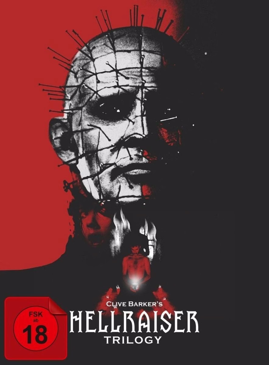 Hellraiser – Trilogie-Kollektionen (Teil 1–3) · Turbine Medien · Eigenständiges Turbine-Sammeldigipak (DVD)