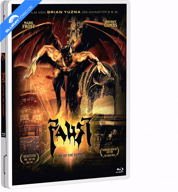 Faust · Shock Entertainment · Limited FuturePak – Cover B; das editionsspezifische Originalmotiv des verlinkten Release-Datensatzes; keinesfalls durch ein Schwestercover ersetzen