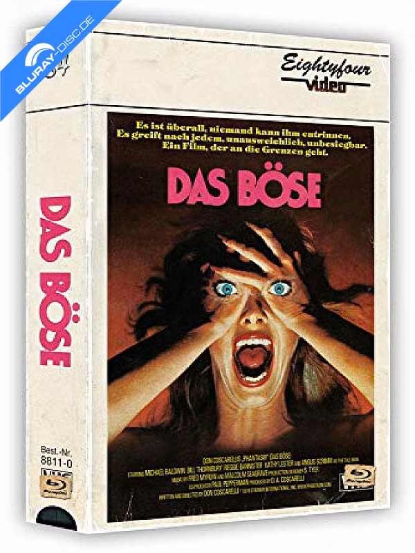 Phantasm – Das Böse · 84 Entertainment · VHS-Retro-Motiv