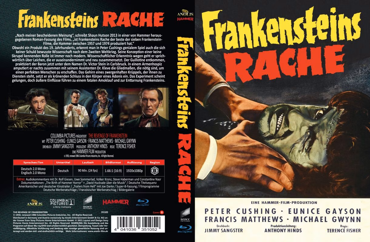 Frankensteins Rache · Anolis Entertainment · B