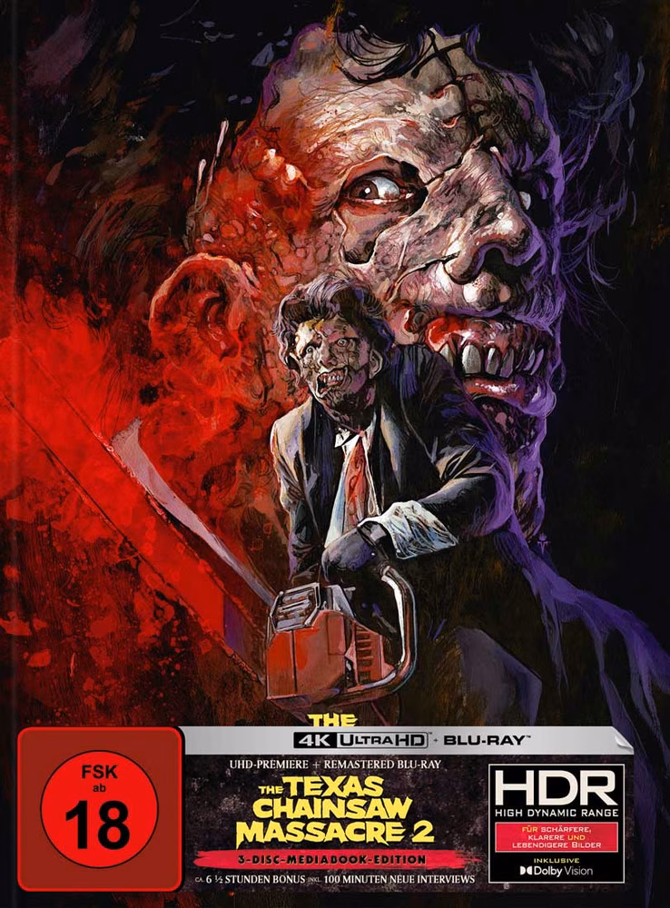 The Texas Chainsaw Massacre 2 – Blutgericht in Texas 2 · Turbine Medien · Timo-Wuerz-Artwork