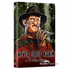 Never Sleep Again – The Elm Street Legacy · Birnenblatt Home Video · 2016er Original-Hartbox (separat von A/B-Mediabooks)
