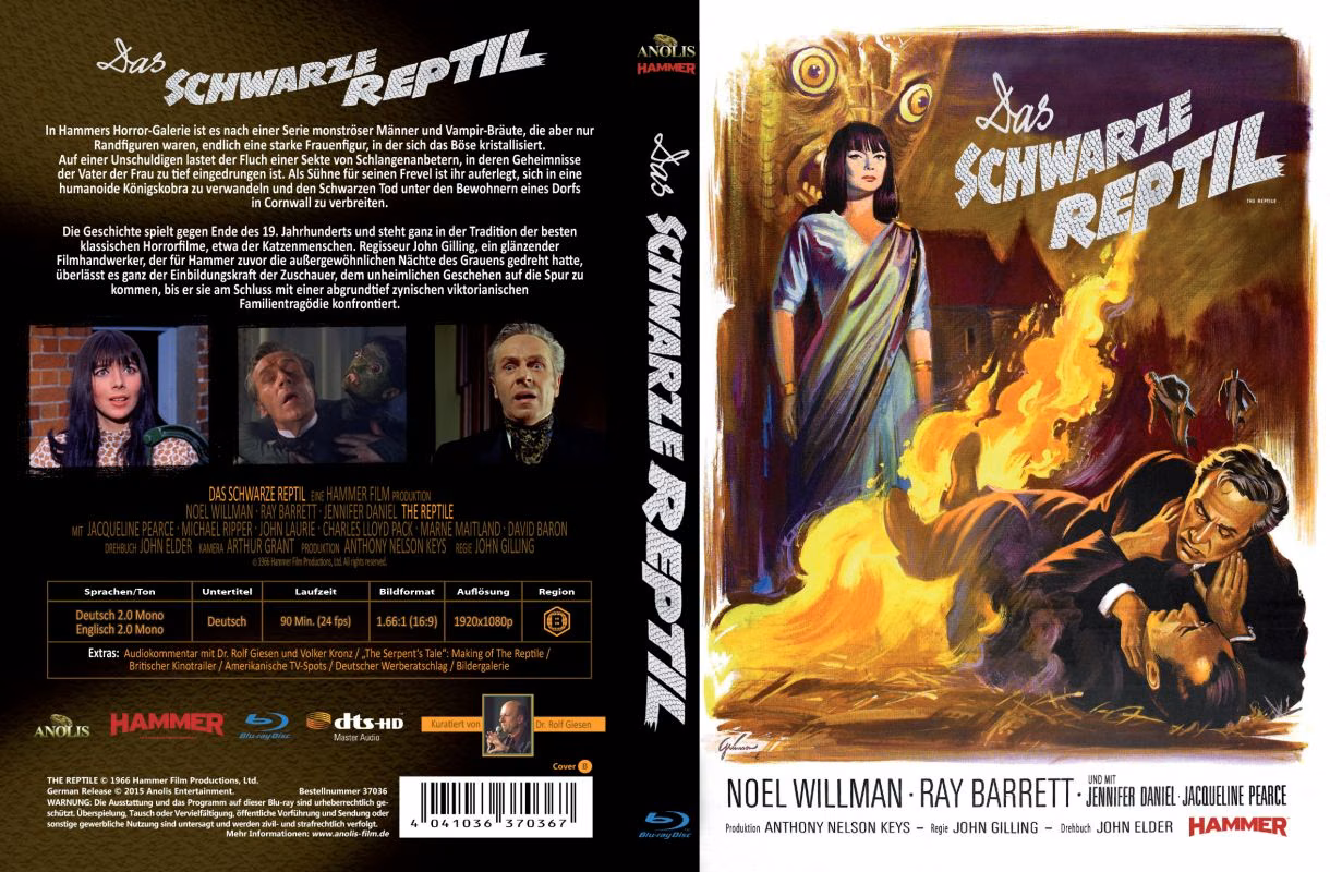Das schwarze Reptil · Anolis Entertainment · B