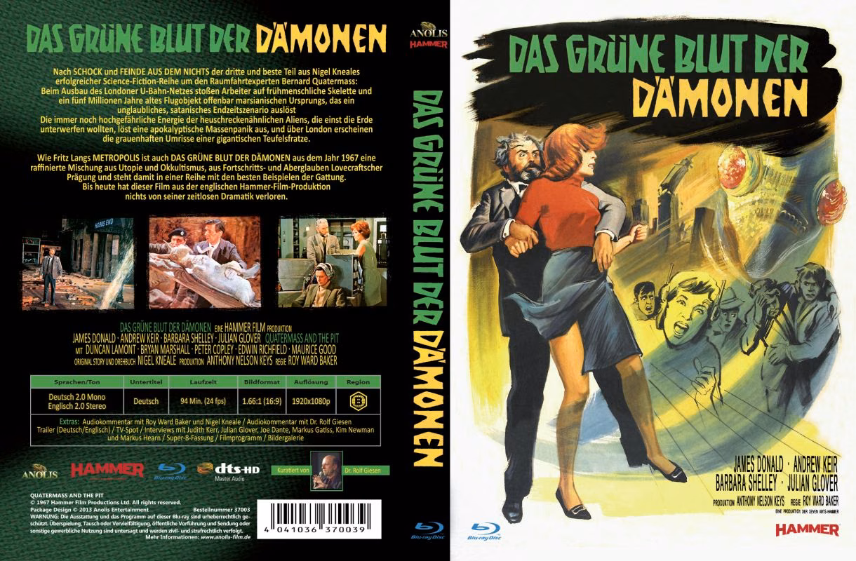 Das grüne Blut der Dämonen · Anolis Entertainment · A (Erstausgabe)