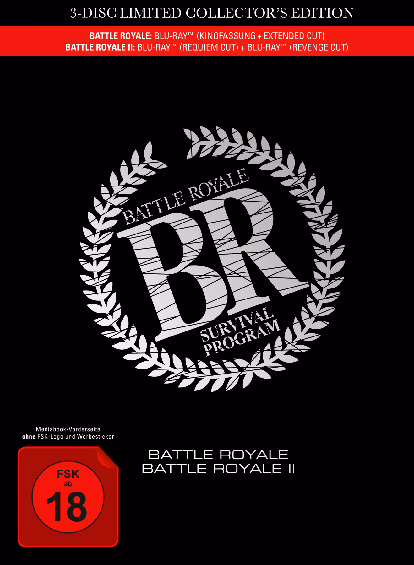 Battle Royale I + II – Movie Edition / Filmkollektion · capelight pictures · Einzelausgabe