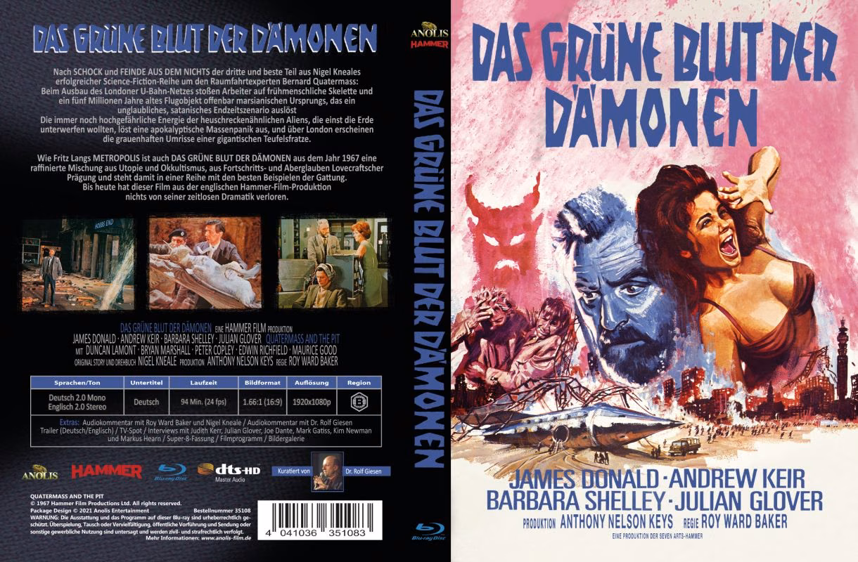 Das grüne Blut der Dämonen · Anolis Entertainment · B (spätere Auflage)