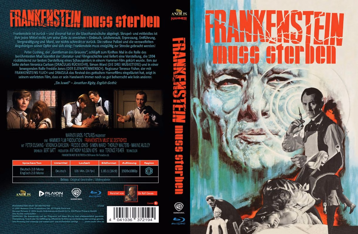 Frankenstein muss sterben · Anolis Entertainment · B