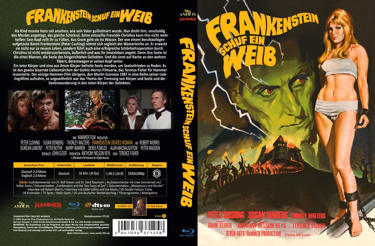 Frankenstein schuf ein Weib · Anolis Entertainment · A
