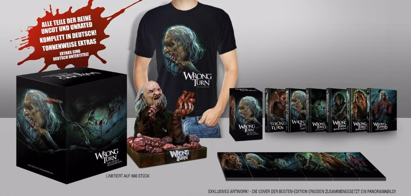 Wrong Turn · Teil 1–6 (Kollektion) · Nameless Media · Motiv Edition – exklusives Adrian-Keindorf-Artwork