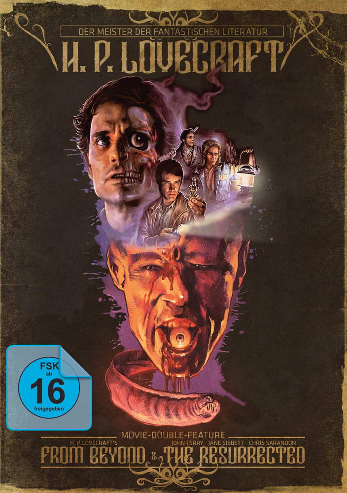H. P. Lovecraft Double Feature (Kollektion) · OFDb Filmworks · H.-P.-Lovecraft-Double-Feature-Originalcover