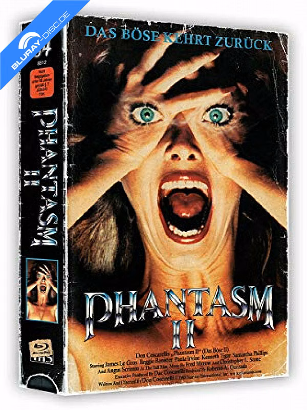 Phantasm II – Das Böse II · 84 Entertainment · VHS-Retro-Motiv
