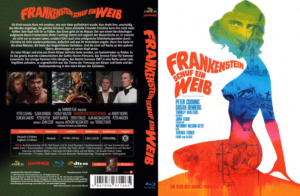 Frankenstein schuf ein Weib · Anolis Entertainment · B