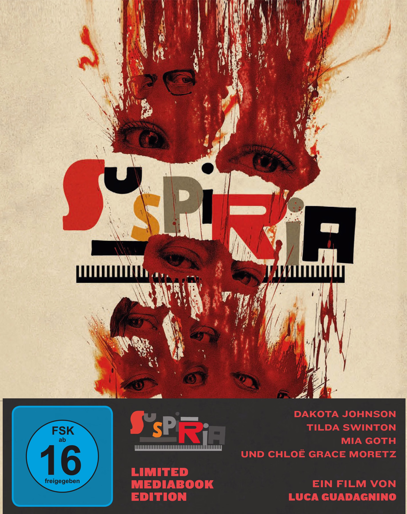 Suspiria (2018) · capelight pictures · Cover A – Koch-Style (dickes Blu-ray-Format)