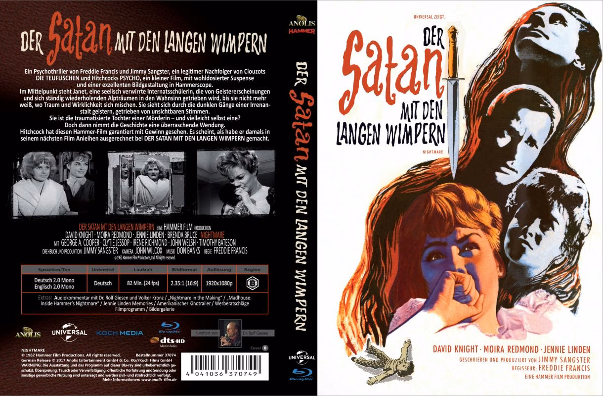 Der Satan mit den langen Wimpern · Anolis Entertainment · B
