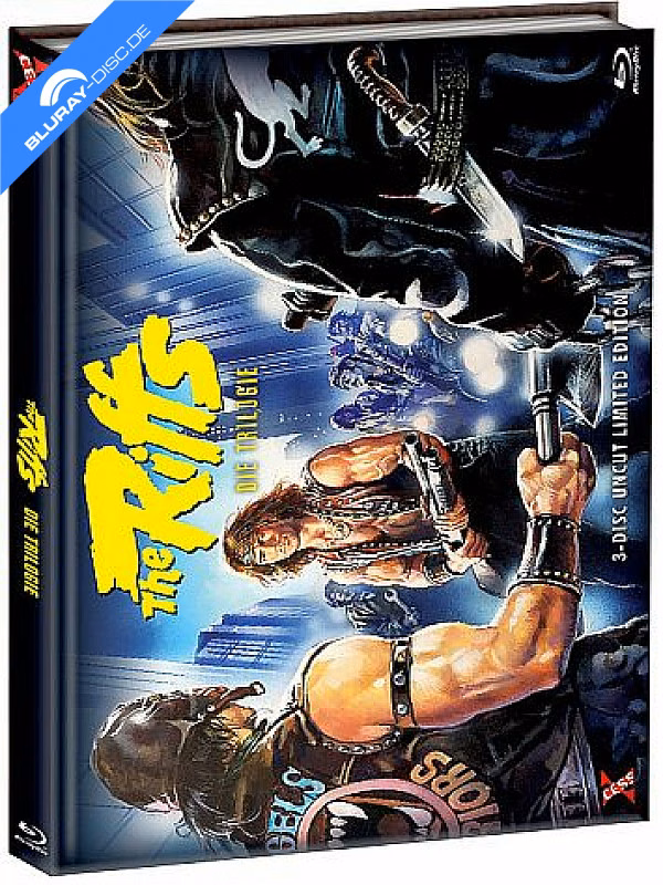 The Riffs I–III (Kollektion) · Xcess Entertainment · Cover B (Blu-ray-Trilogie)
