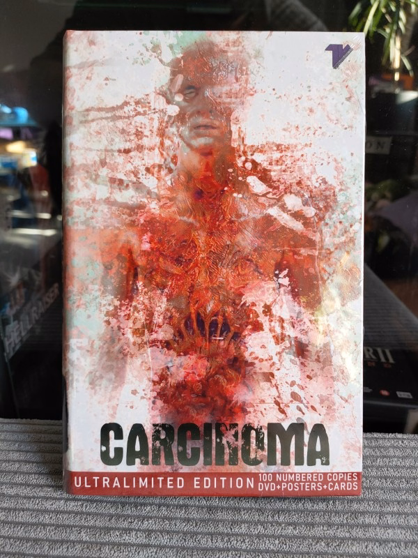 Carcinoma · TetroVideo · Ultralimited Bookbox · Poster / 2 Karten