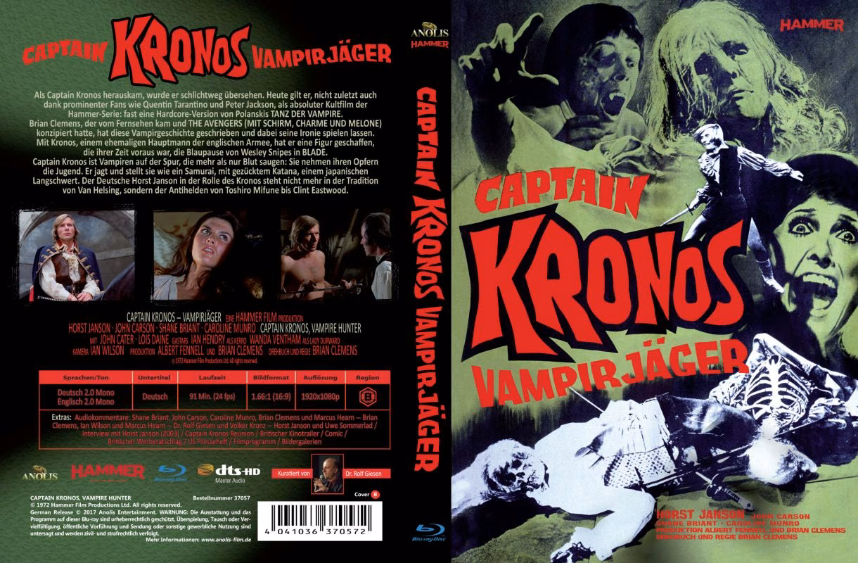 Captain Kronos – Vampirjäger · Anolis Entertainment · B