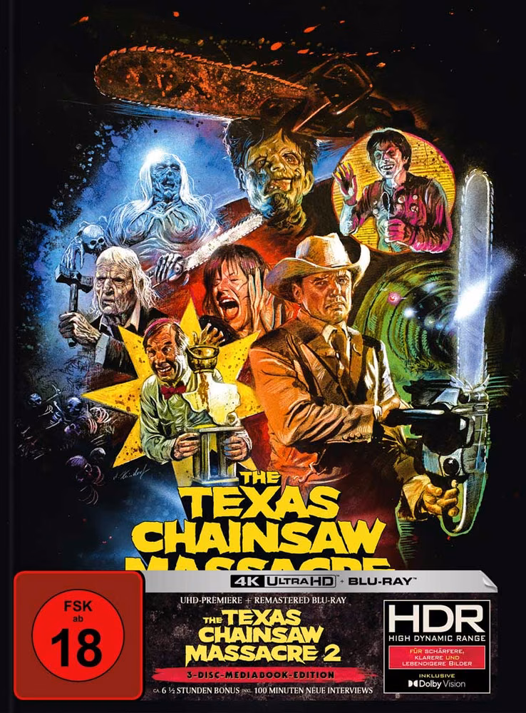 The Texas Chainsaw Massacre 2 – Blutgericht in Texas 2 · Turbine Medien · Adrian-Keindorf-Artwork