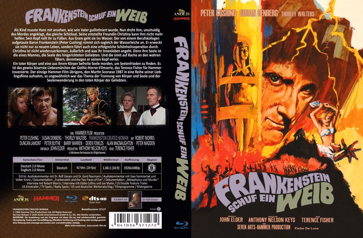 Frankenstein schuf ein Weib · Anolis Entertainment · C
