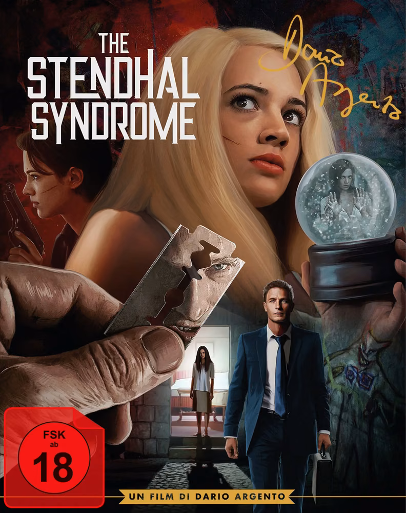 The Stendhal Syndrome · PLAION PICTURES · Eigenständiges 2026er Dario-Argento-Mediabook; EAN 4020628562588 nach Fachhändler