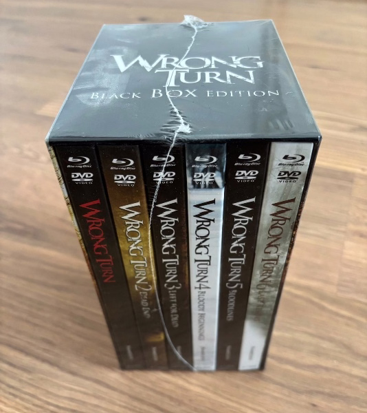 Wrong Turn · Teil 1–6 (Kollektion) · Nameless Media · Black Box Limited Uncut Edition