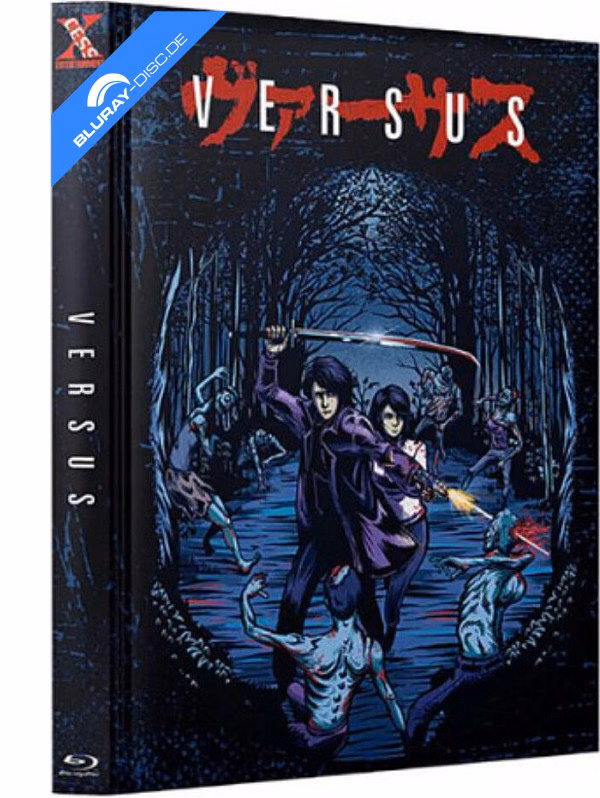 Versus – Fürchte deinen Gegner · Xcess Entertainment · Cover B (reine Blu-ray-Neuauflage)