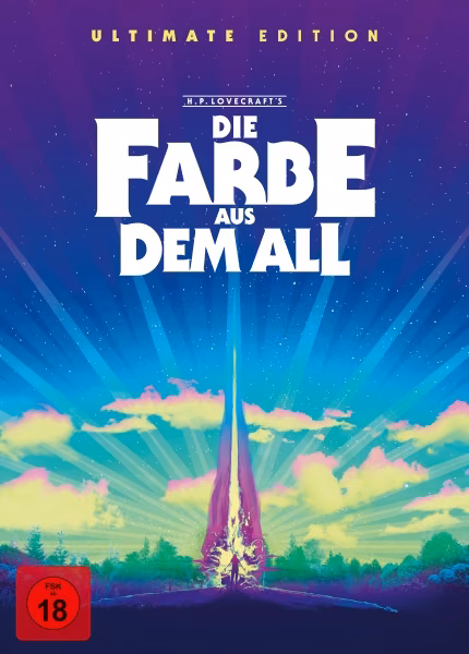 Die Farbe aus dem All · PLAION PICTURES · Eigenständige physische Ultimate Edition, PLAION-Produktnummer 1045638; keines der gewöhnlichen Mediabook-A/B-Cover verwenden.
