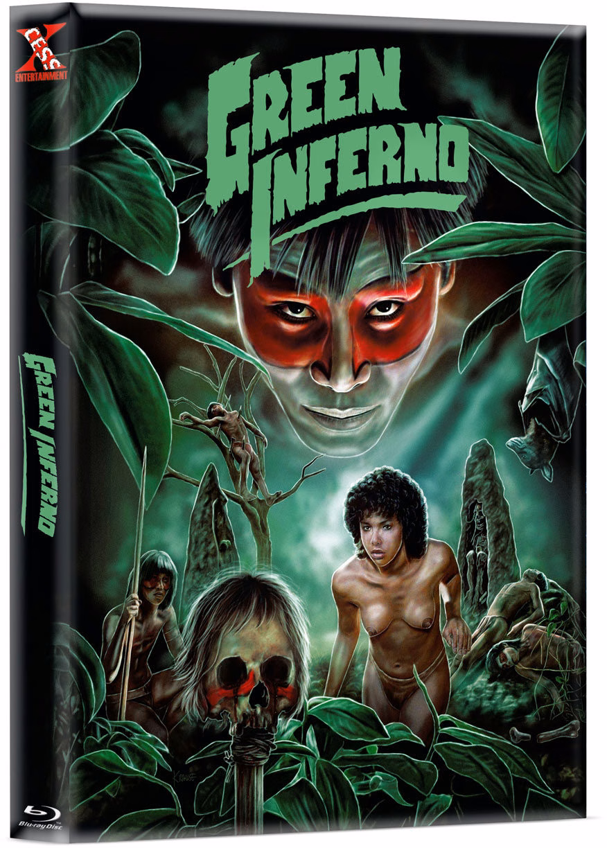 Green Inferno · Xcess Entertainment · eigenes wattiertes Ralf-Krause-Motiv (keine Coverbuchstaben)