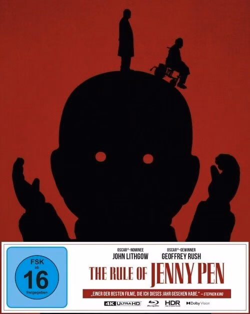 The Rule of Jenny Pen · PLAION PICTURES · Eine spezifisch belegte PLAION-4K-Mediabook-Ausgabe, EAN 4020628542429; visuelle Originalfront-Detailprüfung bleibt QA2.