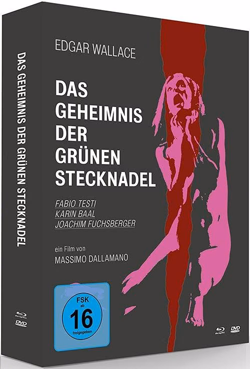 Das Geheimnis der grünen Stecknadel · PLAION PICTURES · Eine originale Koch-Mediabook-Sonderverpackung; EAN 4020628821371
