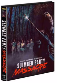 Slumber Party Massacre (Neuverfilmung) · Shock Entertainment · Cover C; maßgeblich ist das der verlinkten Editionsseite zugeordnete Originalmotiv (keine andere Variante austauschen)