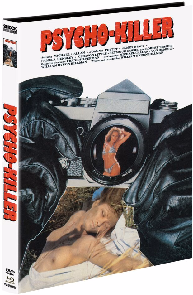 Psycho-Killer · Shock Entertainment · Limitiertes Mediabook (Cover A); exaktes Originalmotiv ausschließlich anhand der zugeordneten Editionsquelle bestimmen, kein Austausch mit Schwestercovern