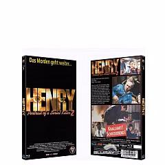 Henry II – Portrait of a Serial Killer · Shock Entertainment · Limitierte große Hartbox; das editionsspezifische Originalmotiv des verlinkten Release-Datensatzes; keinesfalls durch ein Schwestercover ersetzen