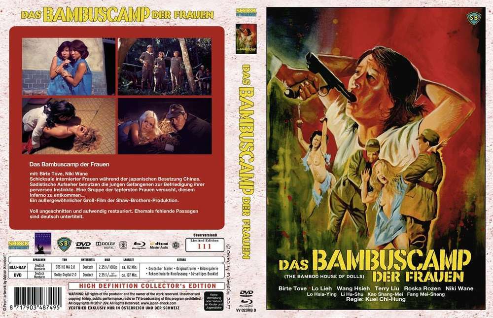 Das Bambuscamp der Frauen · Shock Entertainment · Cover D; das editionsspezifische Originalmotiv des verlinkten Release-Datensatzes; keinesfalls durch ein Schwestercover ersetzen