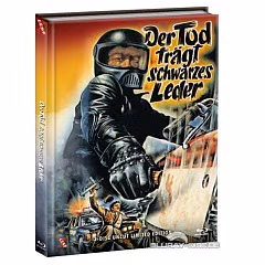 Der Tod trägt schwarzes Leder · Xcess Entertainment · VHS-Zweitauflagen-Motiv, keine Coverbuchstaben belegt