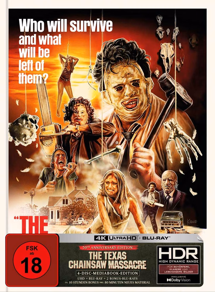 The Texas Chainsaw Massacre – Blutgericht in Texas · Turbine Medien · Ralf-Krause-Artwork