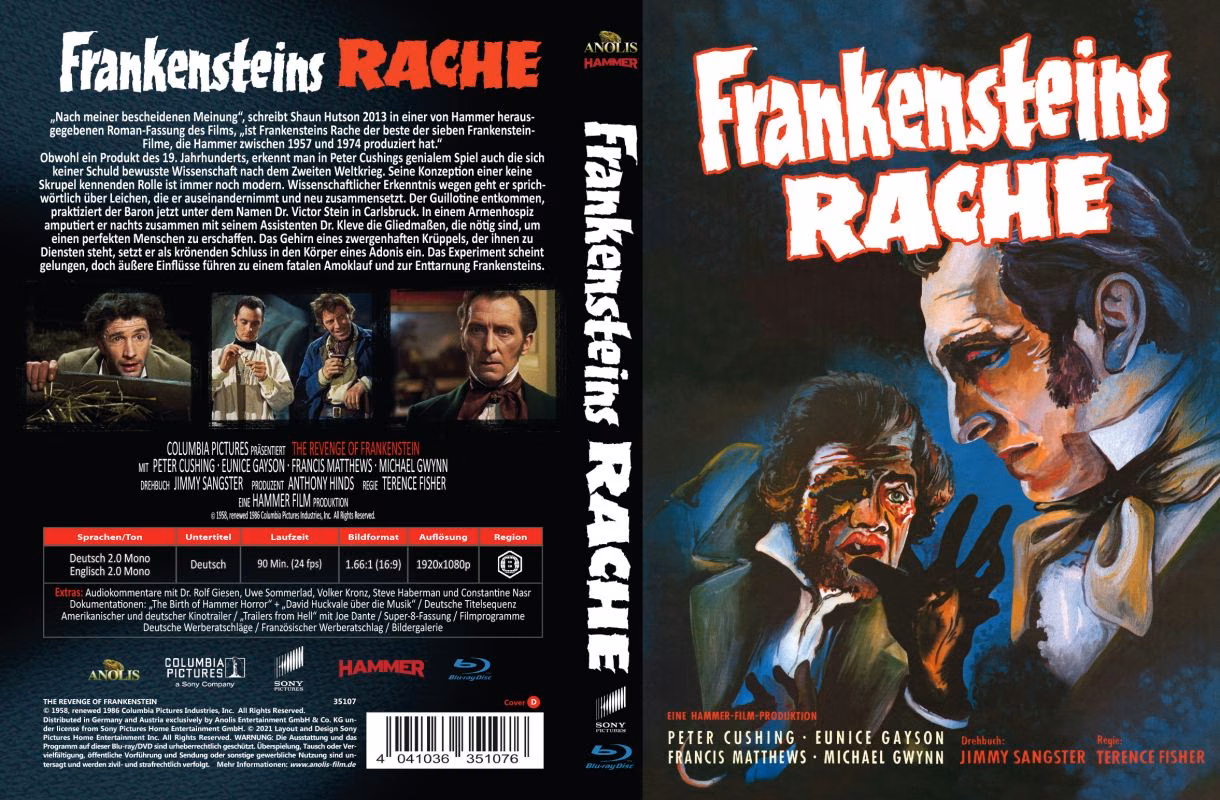 Frankensteins Rache · Anolis Entertainment · D