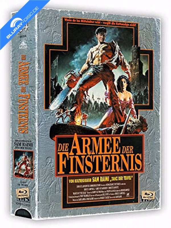 Die Armee der Finsternis · 84 Entertainment · Cover A – VHS-Retro-Design