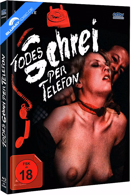 Todesschrei per Telefon · cmv-Laservision · Mediabook – Cover B (2022) – exaktes Frontmotiv der unten genannten Einzelquelle zuordnen; andere Auflagen/Cover nicht übertragen