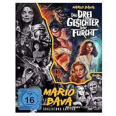 Die drei Gesichter der Furcht · PLAION PICTURES · Reihenmotiv #5, kein ungeprüftes modernes PLAION-2-Disc-Mediabook-Cover